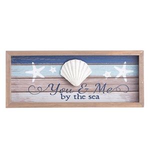 You & Me by the Sea Tabletop Decor Shell Accent
